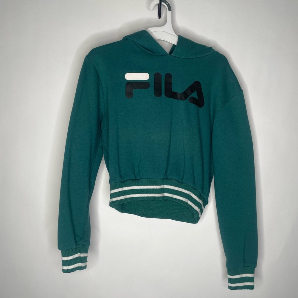 Fila Cropped Hoddie Size XS